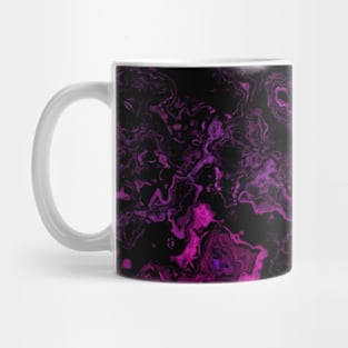 Pink Ombre Marble Stone Mug